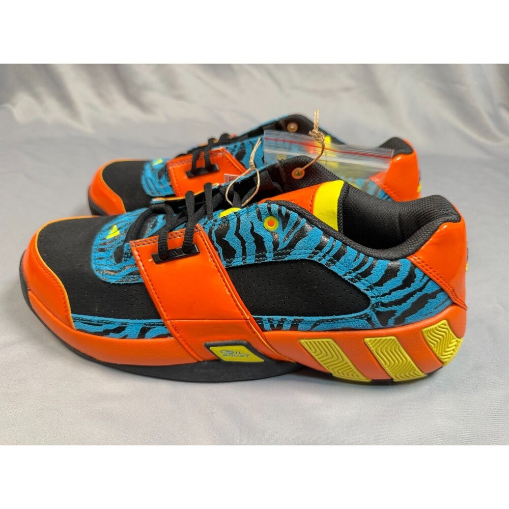 Adidas Agent Gil Restomod SLAM Tiger Orange Blue GY6481 Mens Size 11.5 NWOB New - Picture 1 of 6